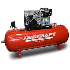 Sprężarka tłokowa z napędem pasowym, Vres=500l, 1070l/min, 380V, 7,5kW AIRKRAFT (analogicznie do DEF500-840-380-ITALY) AK500-988-380