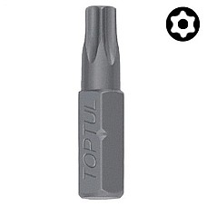 Bit TORX z otworem TOPTUL 1/4