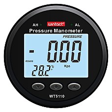 Cyfrowy manometr różnicowy, interfejs RS485, ±50 kPa WINTACT WT5110-50KPA