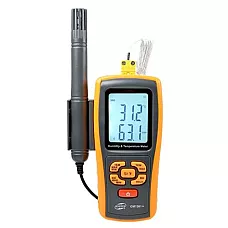 Termohigrometr, termopara, Bluetooth 0-100%, -10-50°C BENETECH GM1361X
