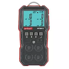 Miernik stężenia gazu 4 w 1 (tlen (O2), tlenek węgla (CO), siarkowodór (H2S), gaz palny (LEL) WINTACT WT8812