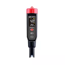 Miernik kwasowości i temperatury (miernik pH) kolor. wyświetlacz 0,00-14,00 pH (+/-0,05%) BENETECH GM763