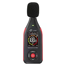 Miernik poziomu hałasu (miernik poziomu dźwięku) kolor. wyświetlacz, filtr klimatyzacji, USB BENETECH GT1355