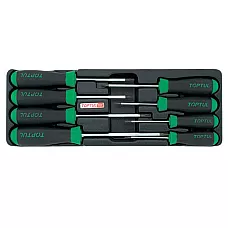 Zestaw wkrętaków TORX T9-T40 8 szt. (na tacy) TOPTUL GAAT0807