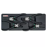 Zestaw ściągaczy do pierścieni ustalających 4 szt. (w tacy) TOPTUL GBAT0401