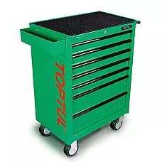 Wózek z zestawem narzędzi TOPTUL 7 sekcji 261 sztuk. GE-26105