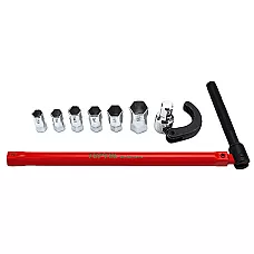Uniwersalny klucz samozaciskowy 9-32mm 8 sztuk. TOPTUL GNBA0801